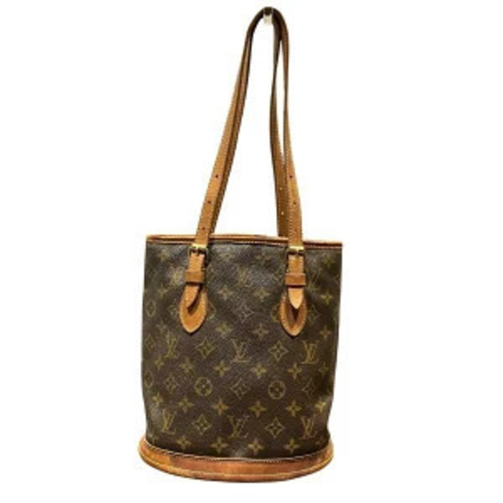 Louis Vuitton Monogram Bucket Bag Tote Shoulder